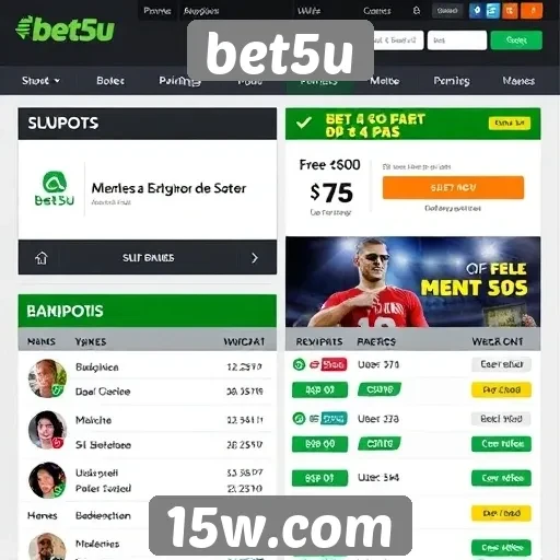 Comparativo de bônus e promoções no bet5u